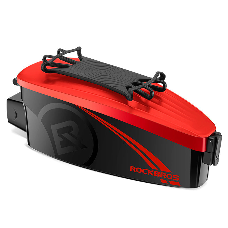 Rainproof Bike Bag For 4-6.5' Front Phone Bag Special PC Hard Shell With Free Rain Cover Motorcycle Bike Accessories  Bike Phone Bag Bike Pouch Top Tube Bag Bicycle Front Frame Bag Waterproof Bike Accessories Bag Phone Holder Compatible With Smartphones