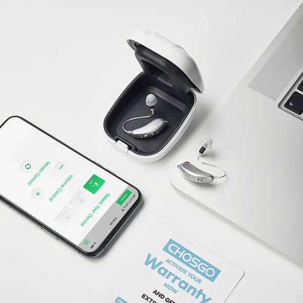 V03B RIC OTC Bluetooth Hearing Aids With App Control | CHOSGO