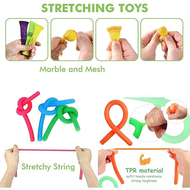 26-Piece Halloween Fidget Sensory Toy Set with Gift Bag