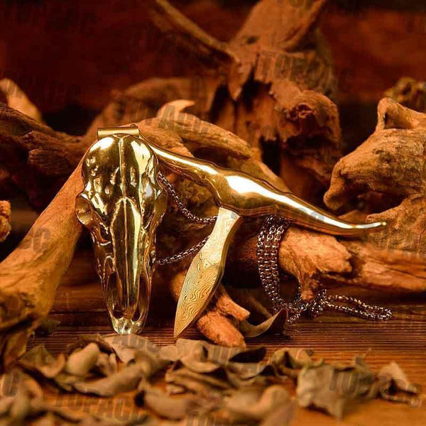 TOPACC Longhorn Skull - Gifts for You 'n Me