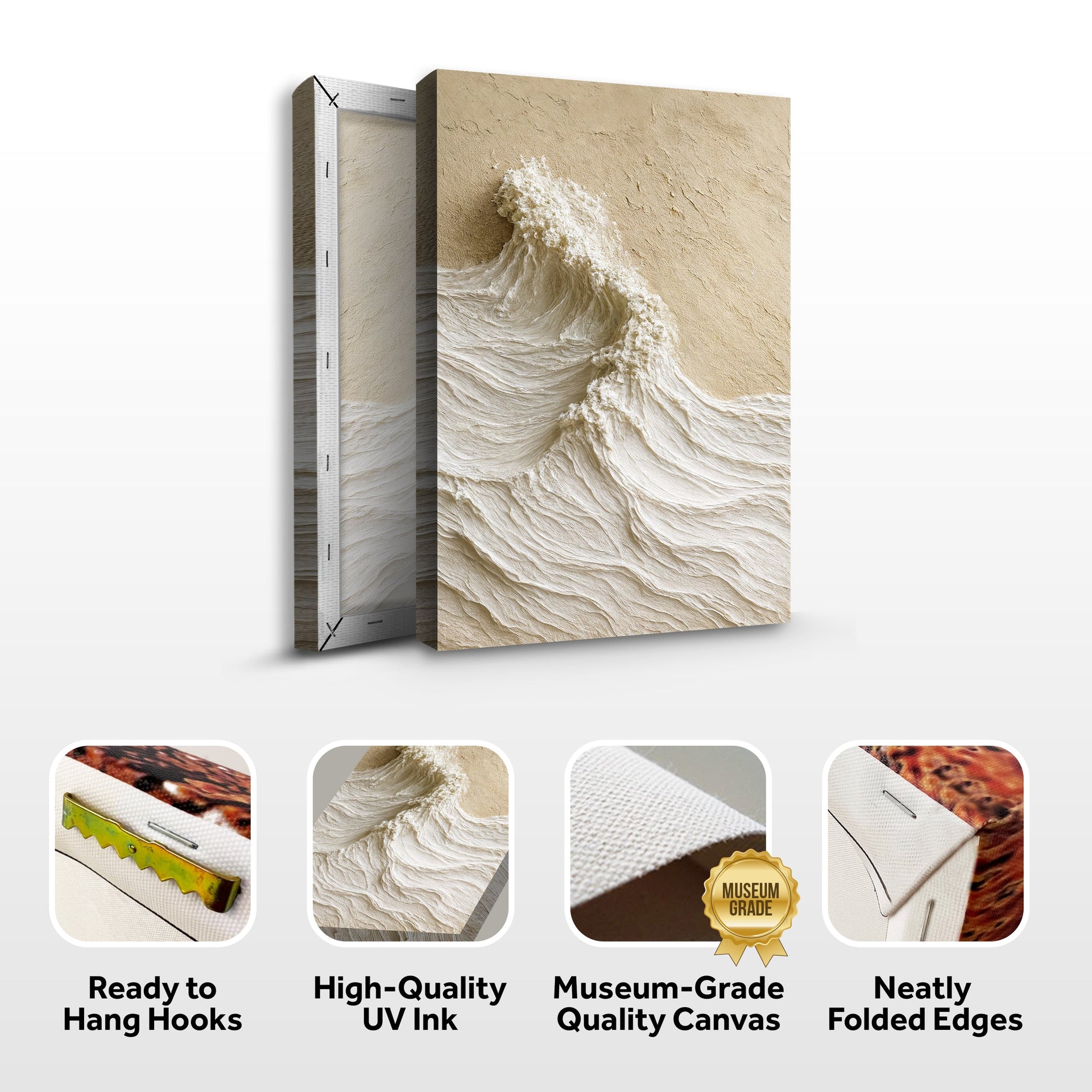 Modern Neutral Mountain Wall Art