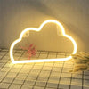 LED Neon Hanging Night Signs - Cloud-Warm