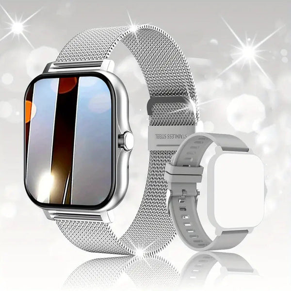 New Women Waterproof Smart Watch With T80/P70 Bluetooth and Heart Rate Monitor Fitness Tracker Luxury New Lady Smartwatch