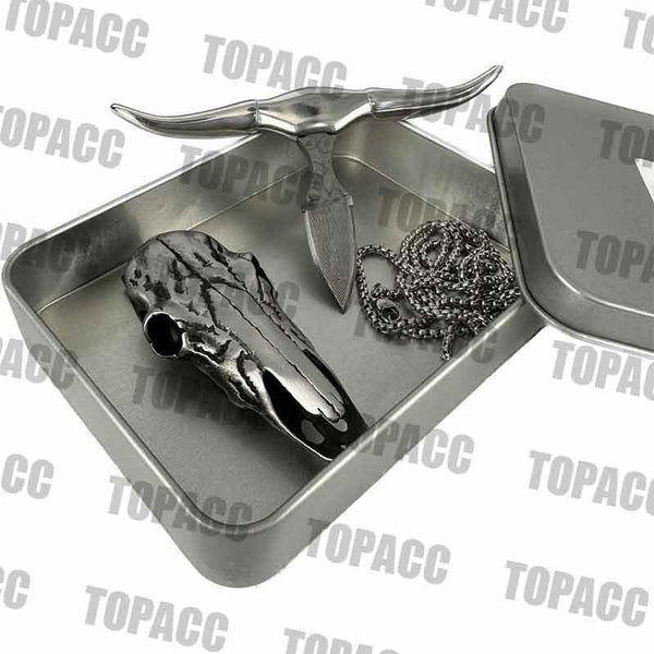 TOPACC Longhorn Skull - Gifts for You 'n Me