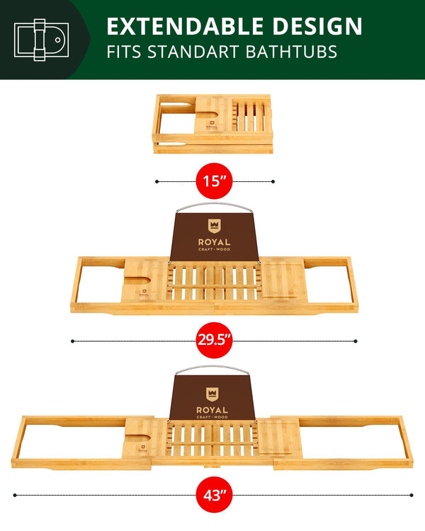 Bathtub Caddy Tray Lite, Natural