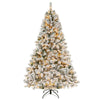6/7/8 Feet Artificial Xmas Tree 3-Minute Quick Shape - 7 Ft