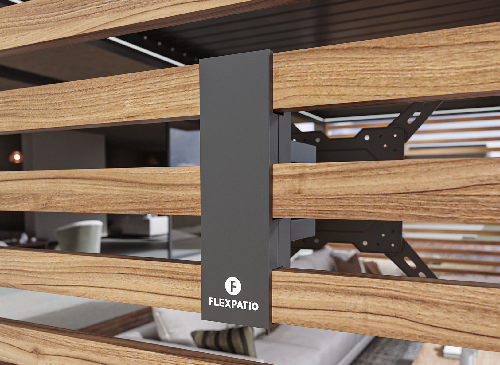 TV Mount for Slat Wall