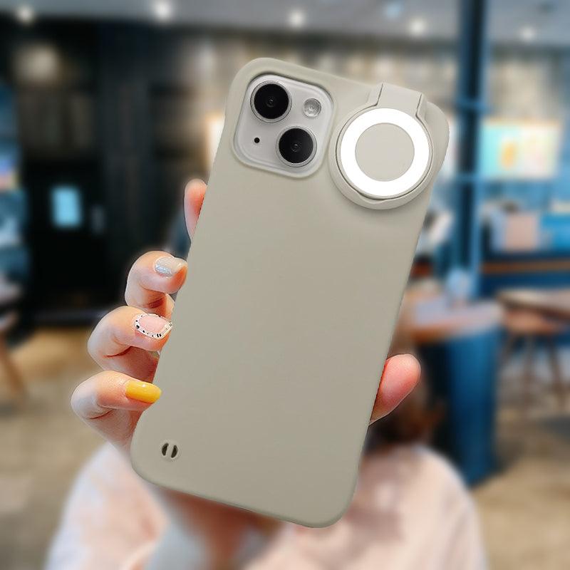 Ring Selfie Flip Light iPhone Case - 3 Colors