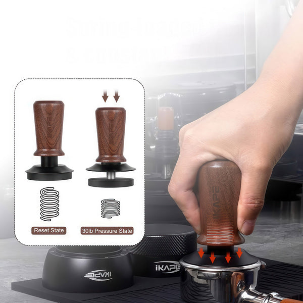 Black Edition Calibrated Coffee Tamper