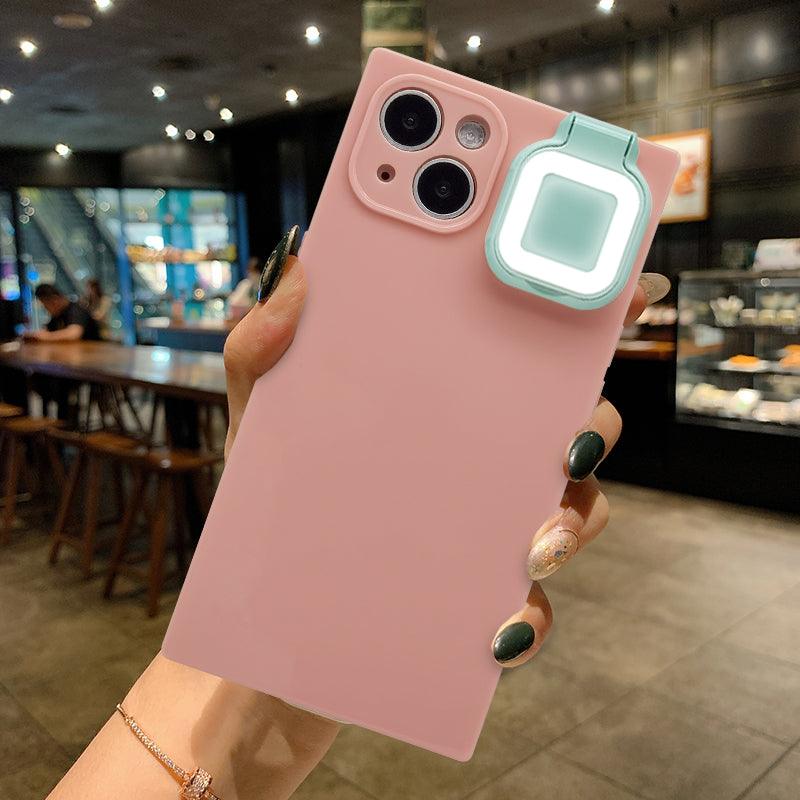 Ring Selfie Flip Light iPhone Case - 3 Colors