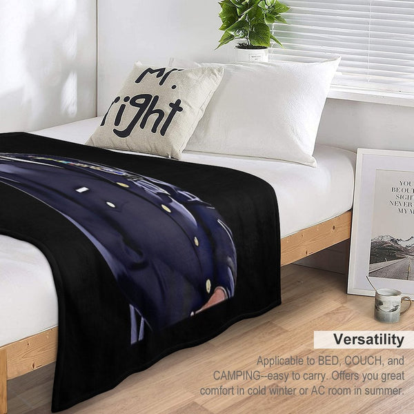 Frank Reagan Art Tv Police Series Show Versatility Throw Blanket