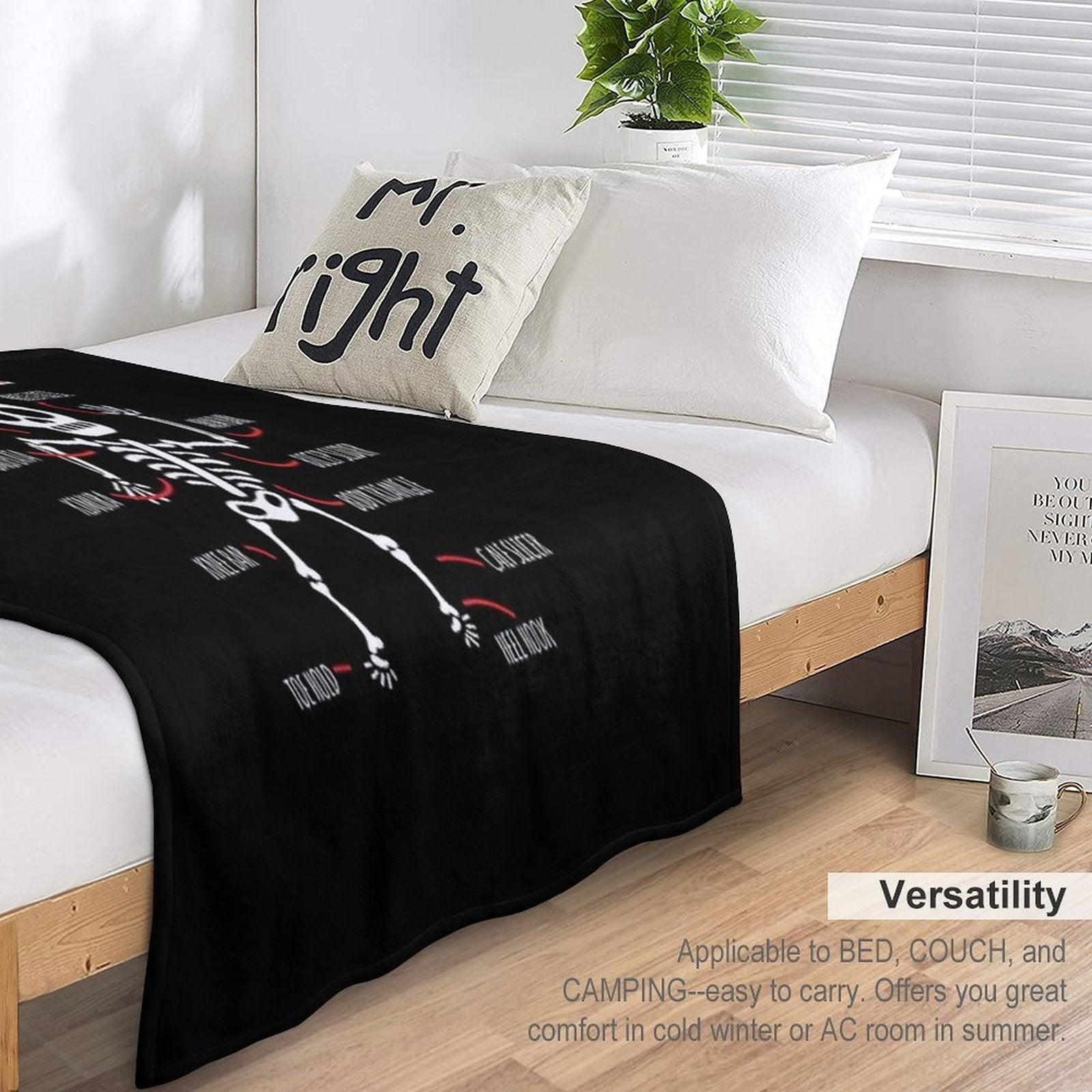 Jiu Jitsu Funny BJJ Gifts Throw Blanket