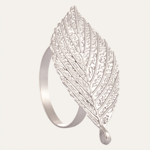 Silver Leaf Napkin Rings – Silver Leaf Design