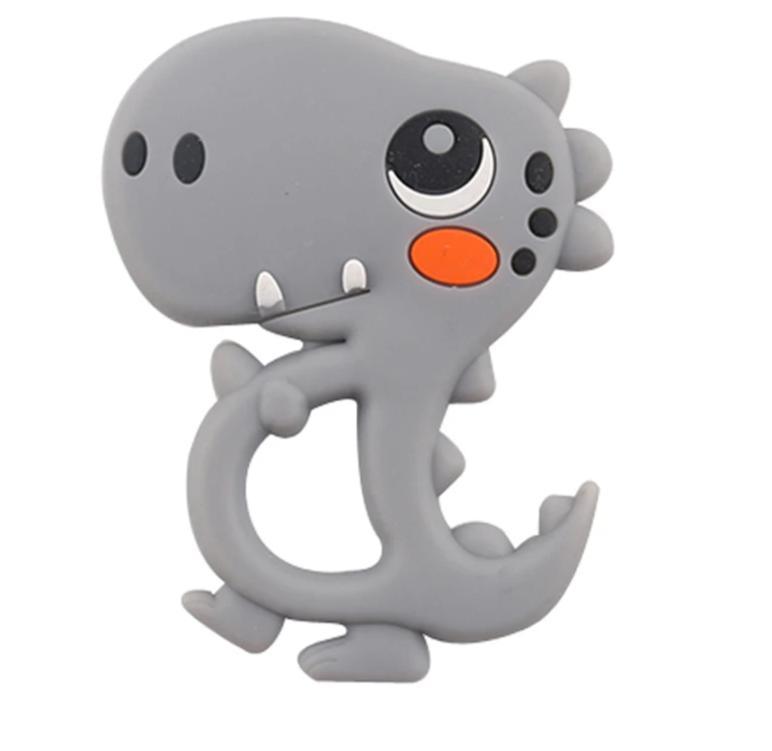 Baby Teether Silicone Rabbit Food Grade Bunny Teether Nursing Teething  Accessories Silicone Animal Teether For Kids and Baby