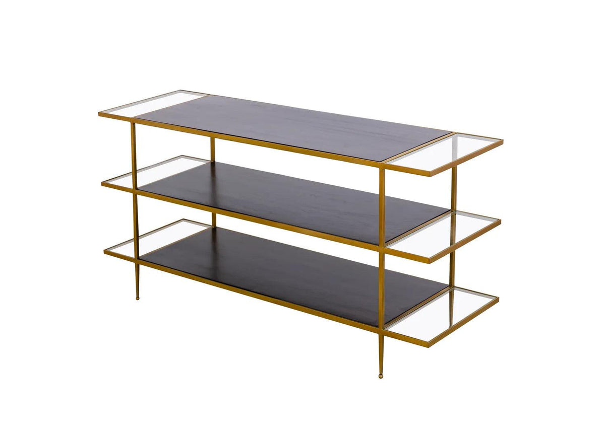 Carrick Console Table - Dark Mahogany