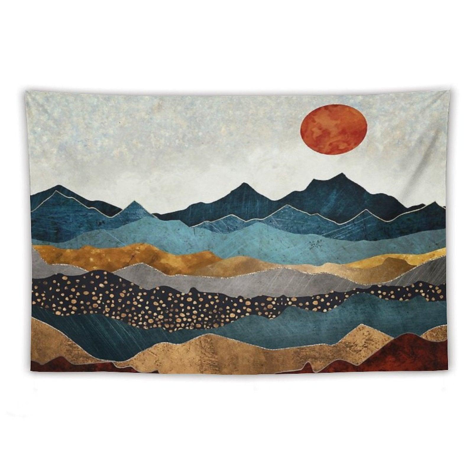 Amber Dusk Tapestry