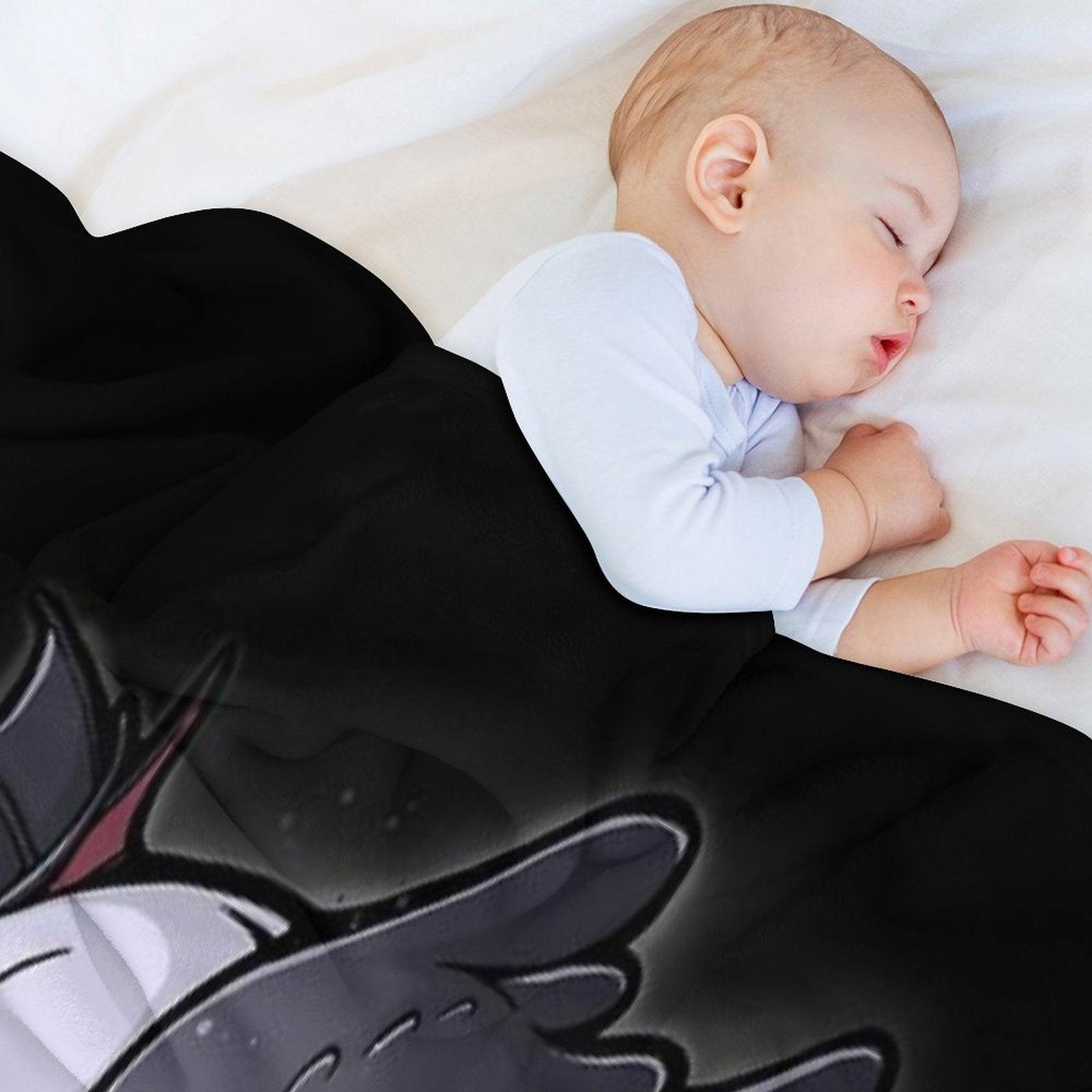 Toothless And Light Fury Hugging Throw Blanket