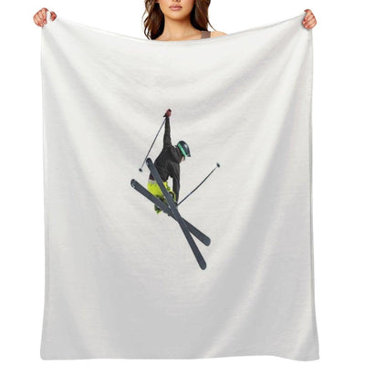 Free Rider Throw Blanket