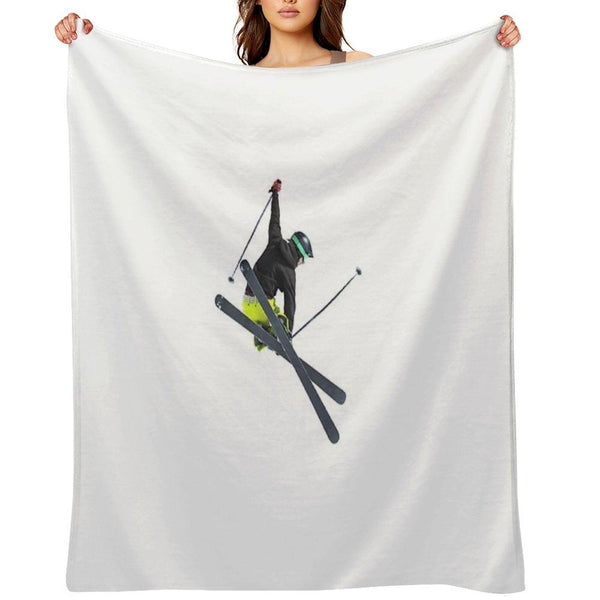 Free Rider Throw Blanket