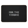 For The Throne White Bath Mat