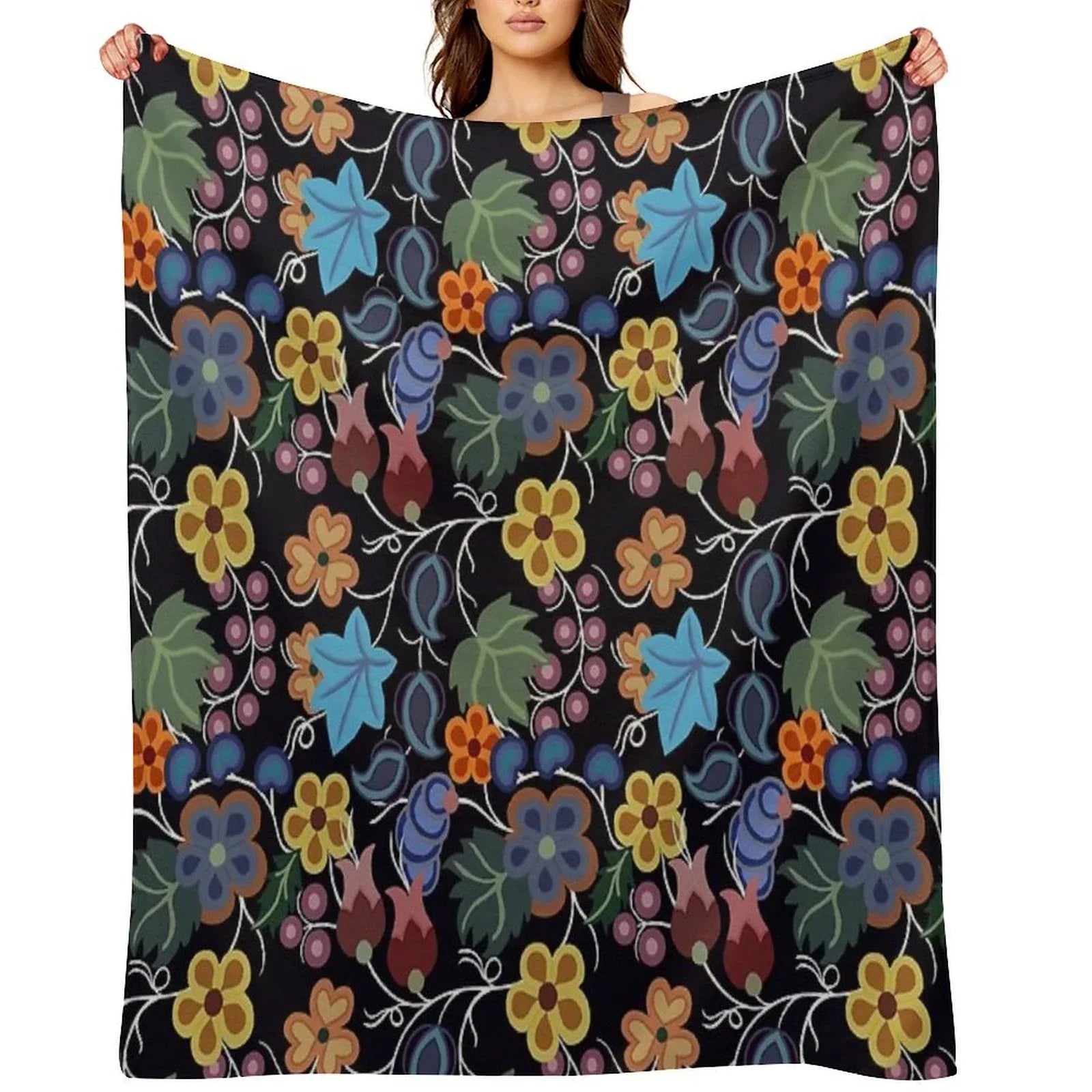 Zaagi’idiwin Throw Blanket