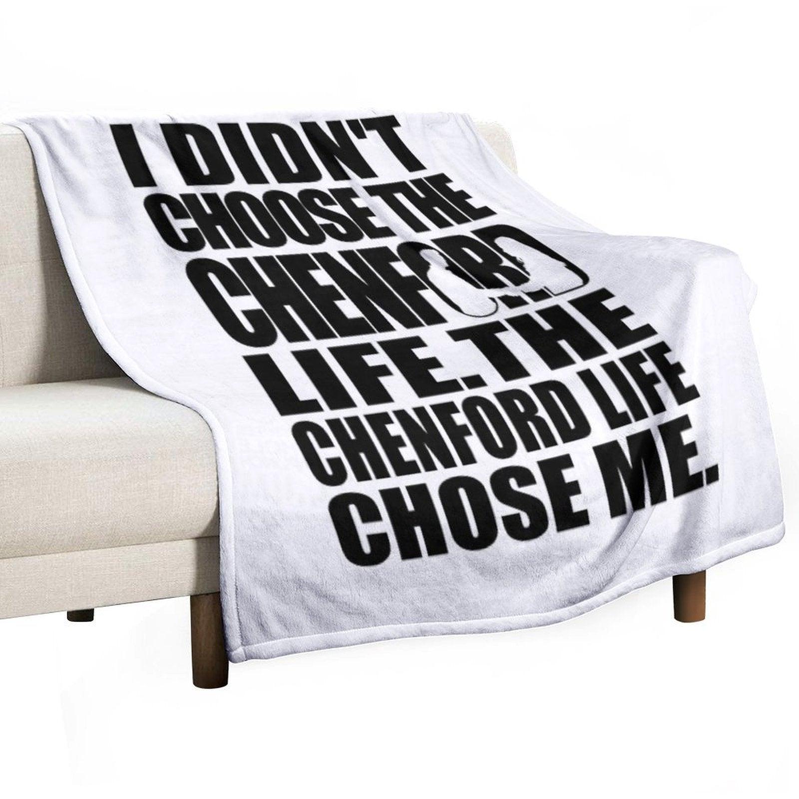 I Didn't Choose The Chenford Life. The Chenford Life Chose Me  The Rookie Throw Blanket
