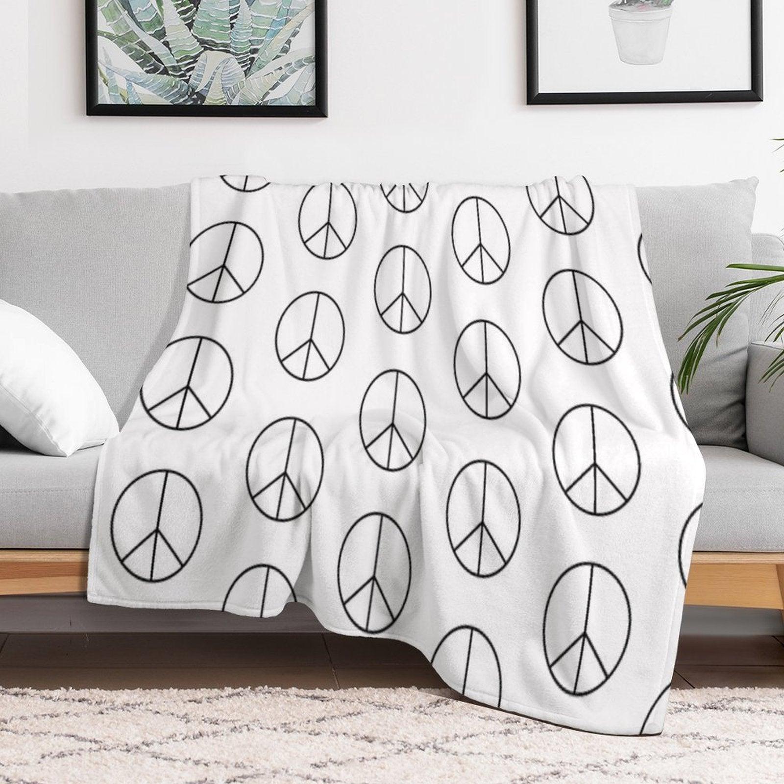 Peace Throw Blanket