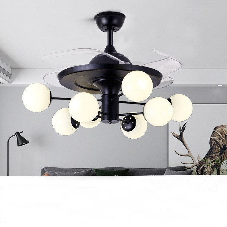 Nordic Ceiling Fans With LED Light Remote Control Ceiling Decorbites