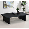 Caroline Modern Wooden Coffee Table - Black