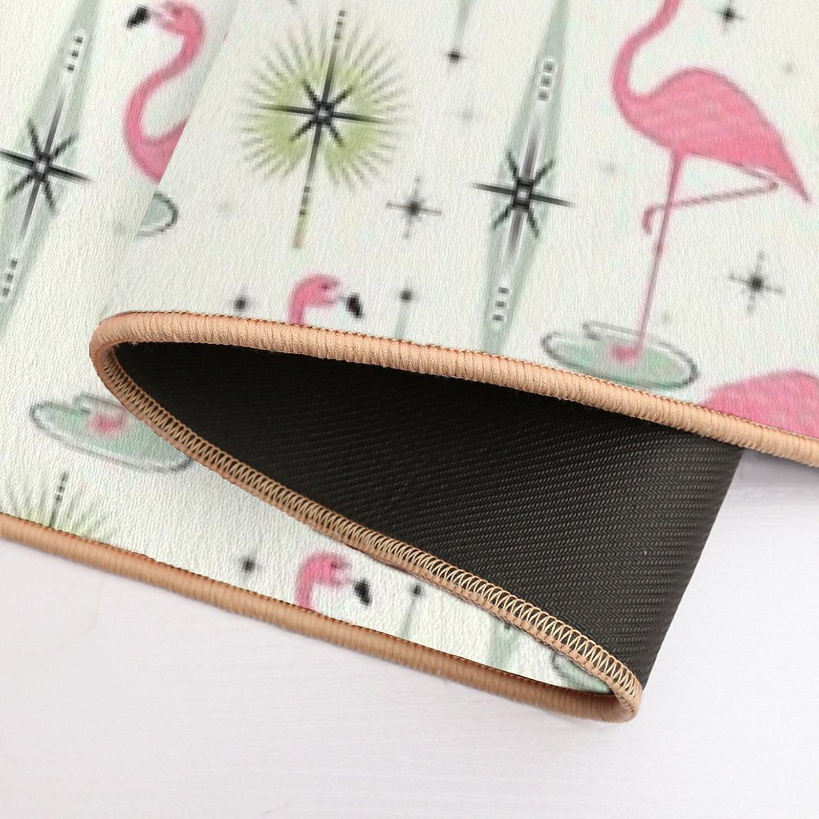 Atomic Flamingo Oasis Bath Mat
