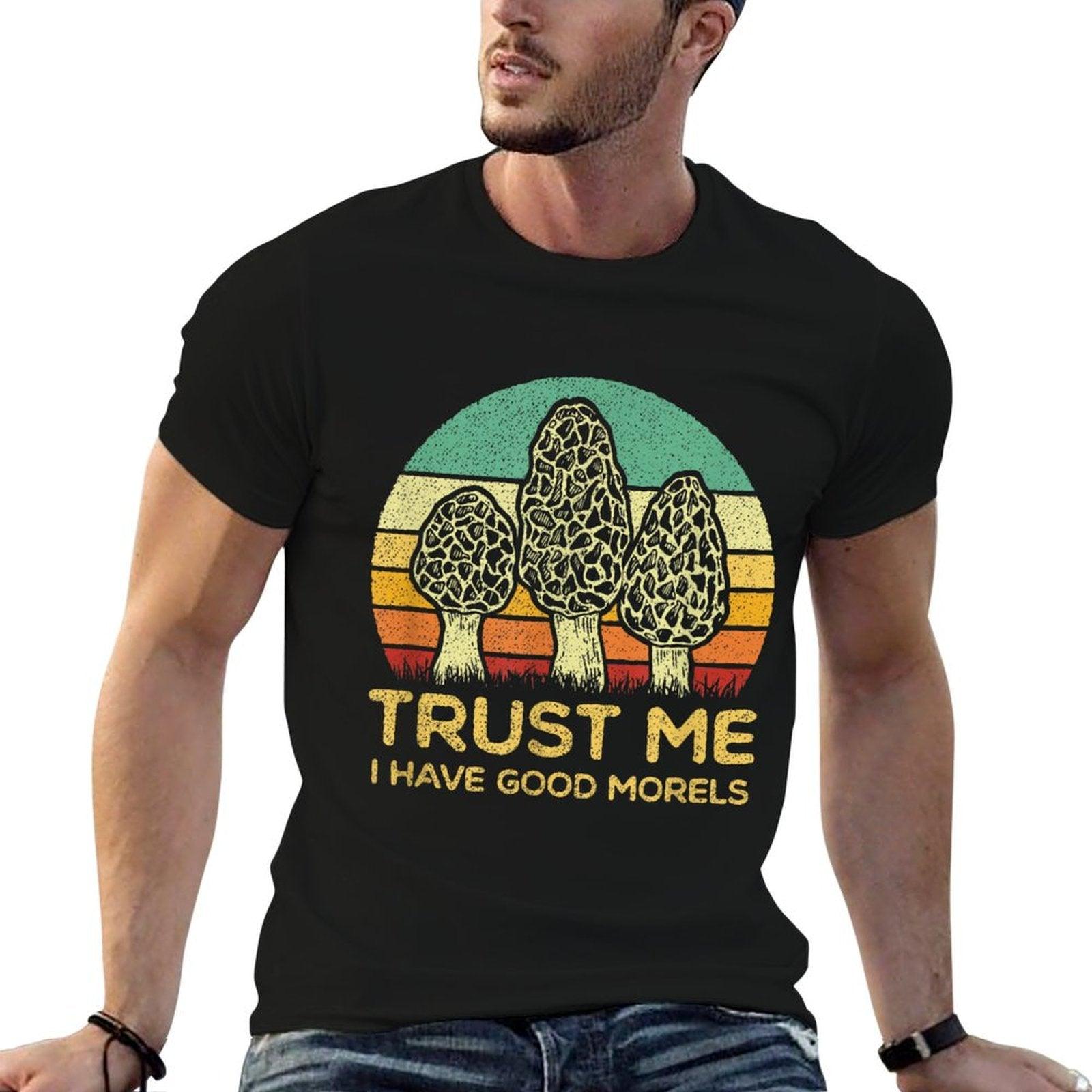 Morel Mushroom Funny Foraging Morels Hunters T-Shirt
