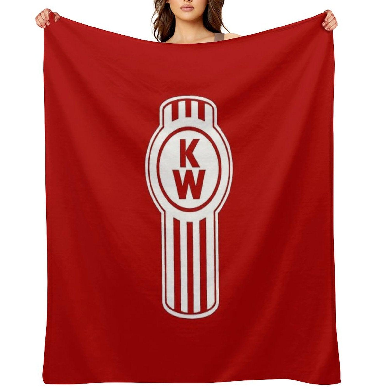 Kenworth Truck Logo Throw Blanket