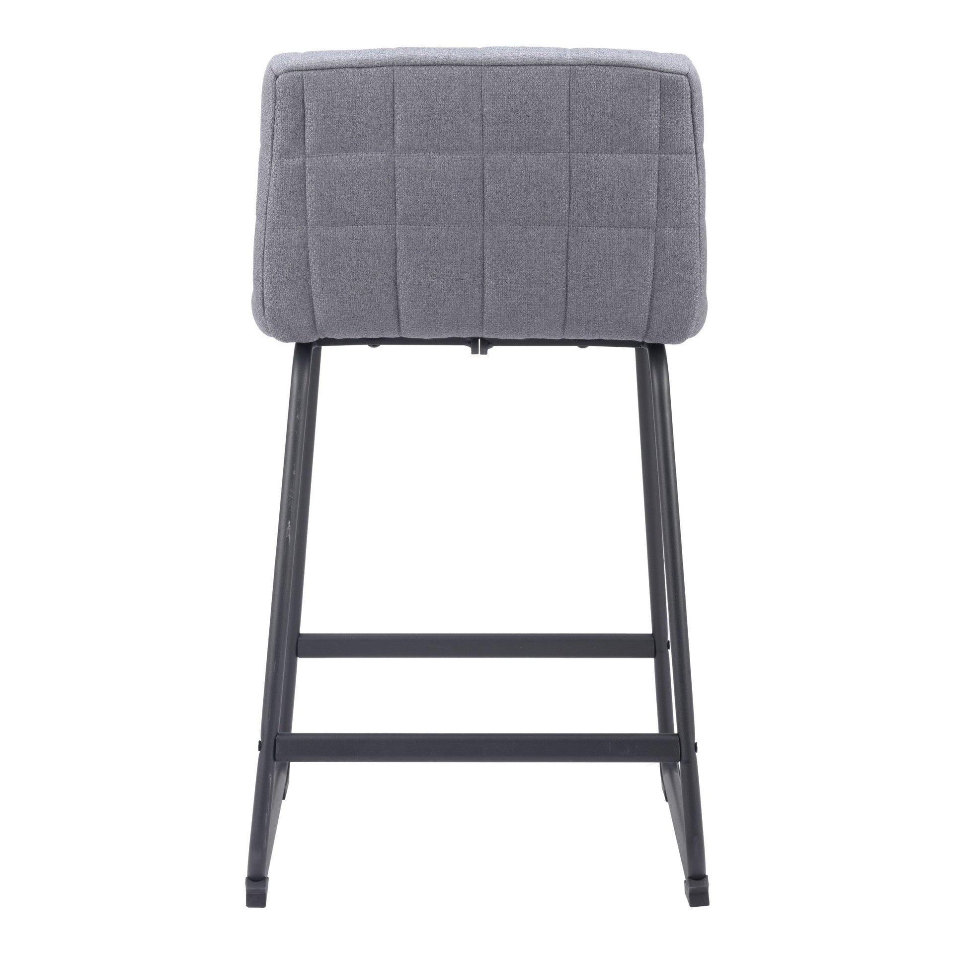 Pago Counter Stool (Set of 2) Gray