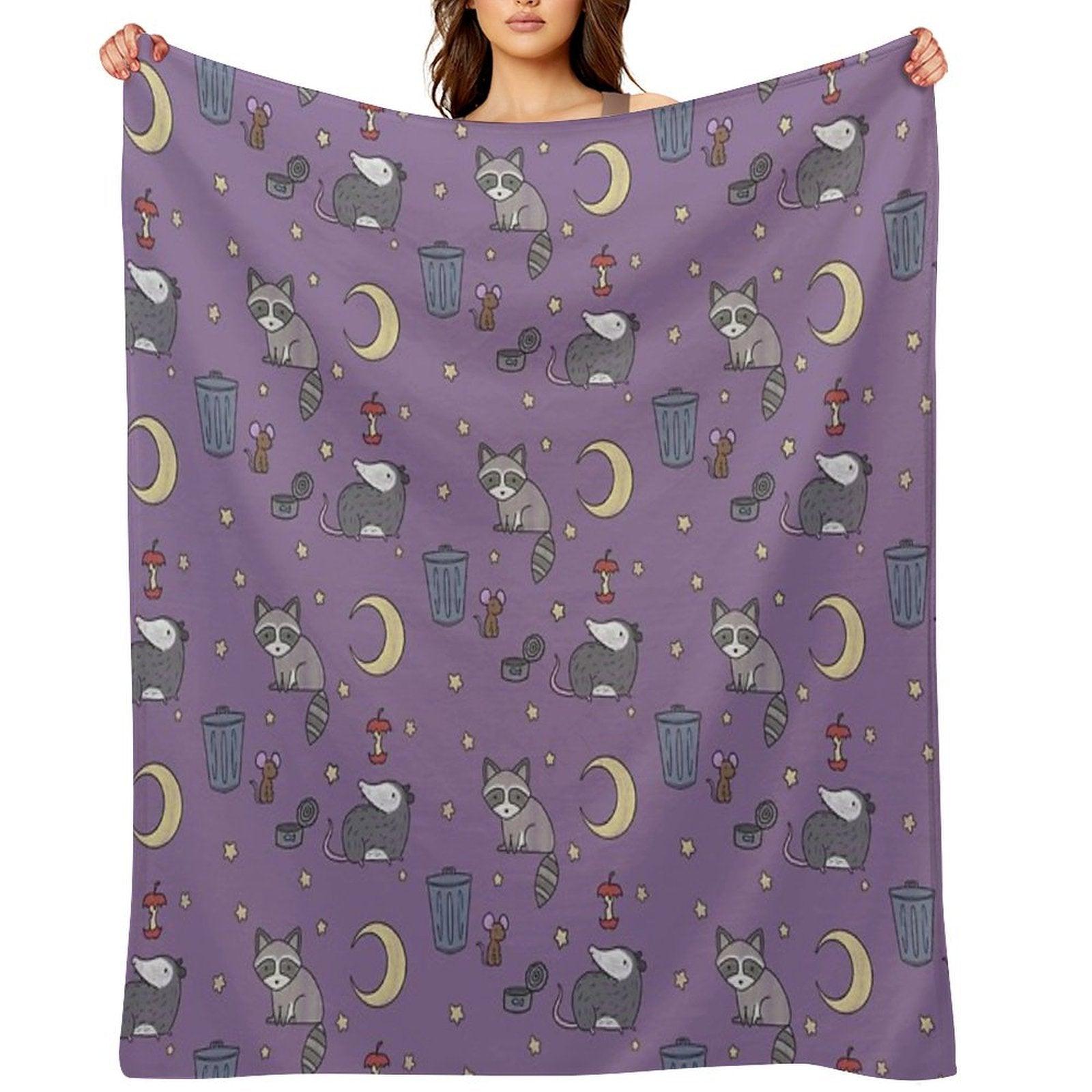 Trash Gang Throw Blanket
