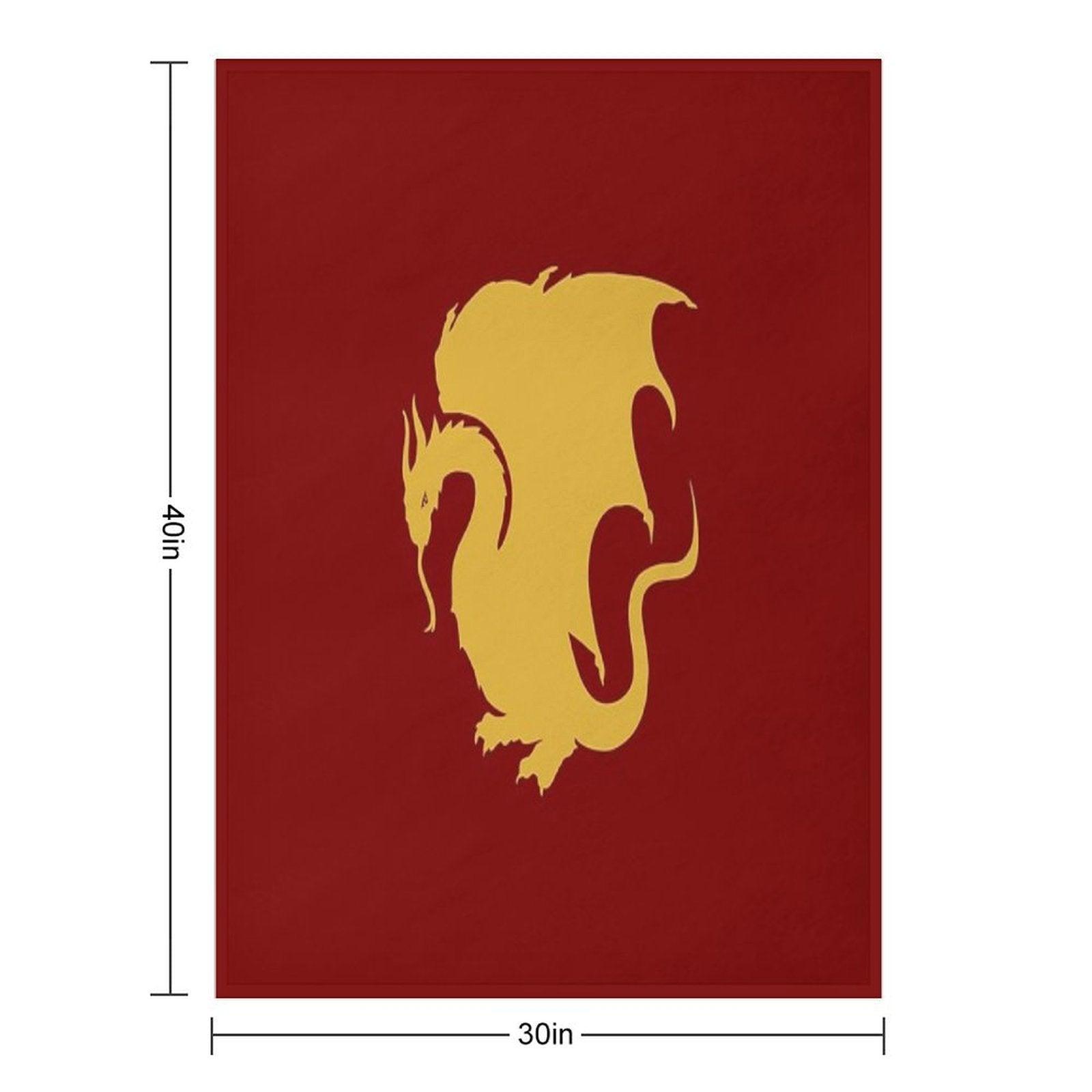 Arthur's Dragon Throw Blanket