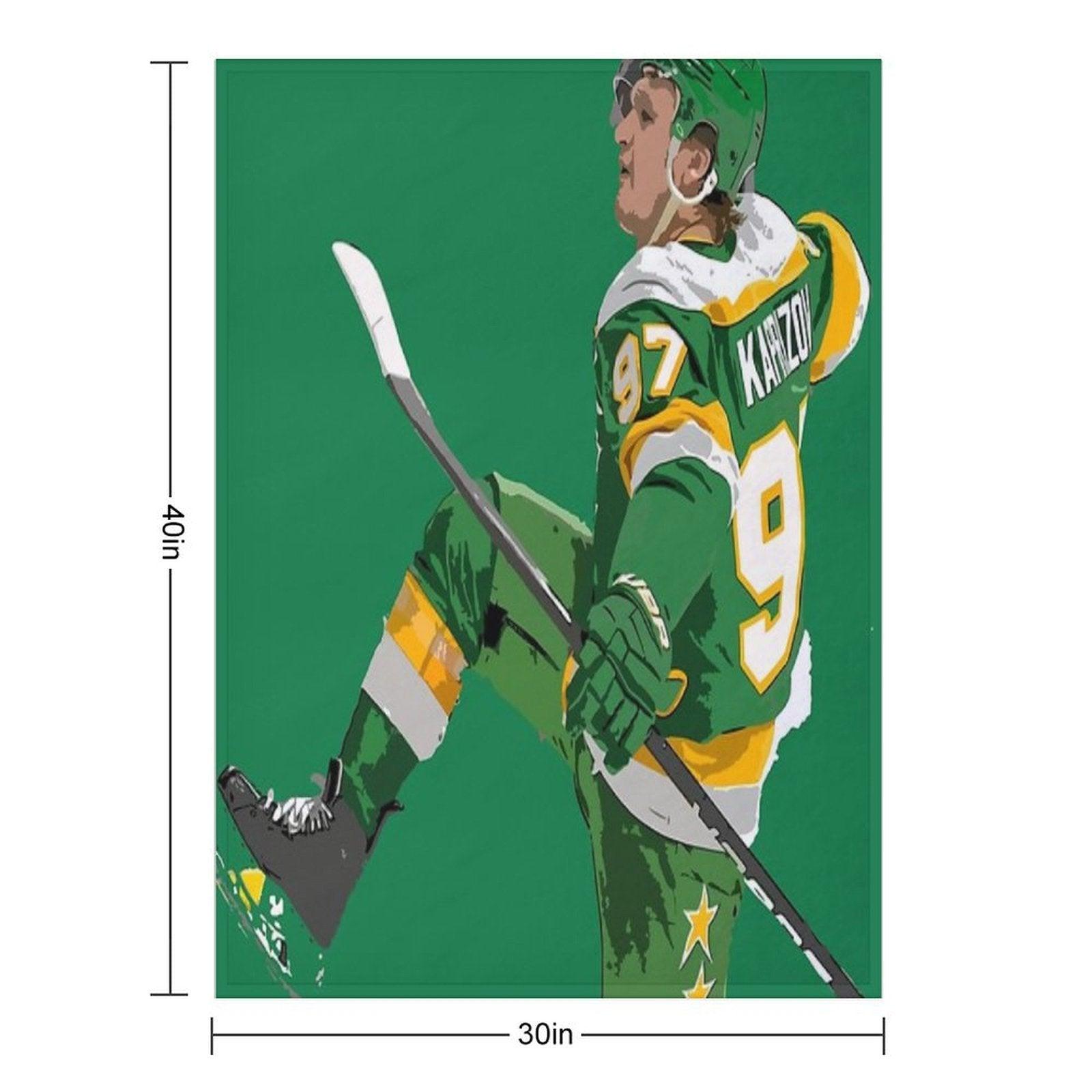 Kirill Kaprizov Throw Blanket