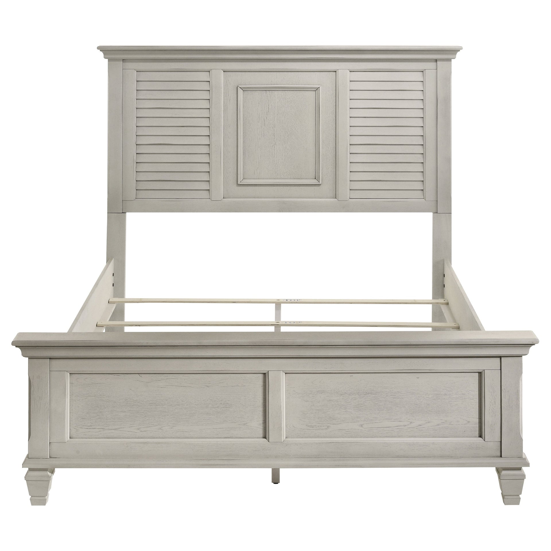 Hazelwood Distressed Wood Panel Bed