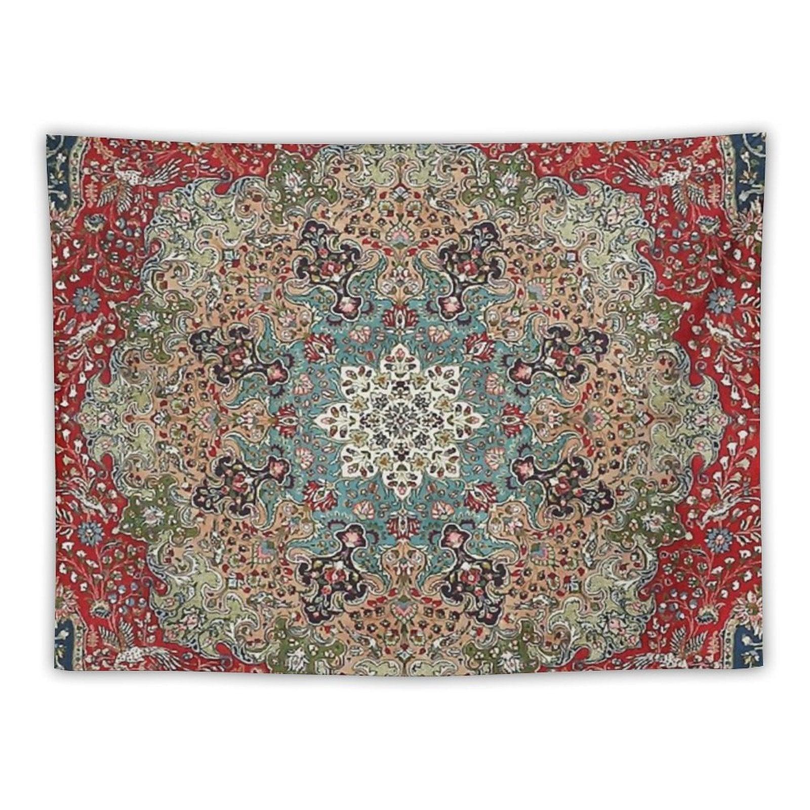 Vintage Antique Persian Carpet Print Tapestry