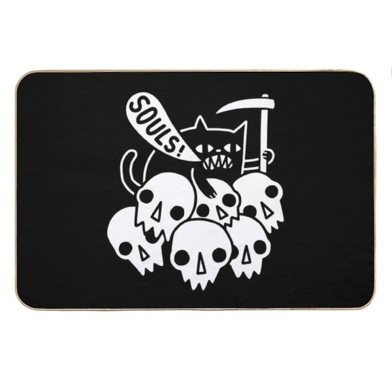 Cat Got Your Soul Bath Mat