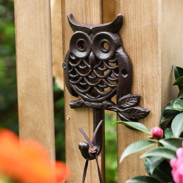 Cast Iron Owl Hook VagabondVintage
