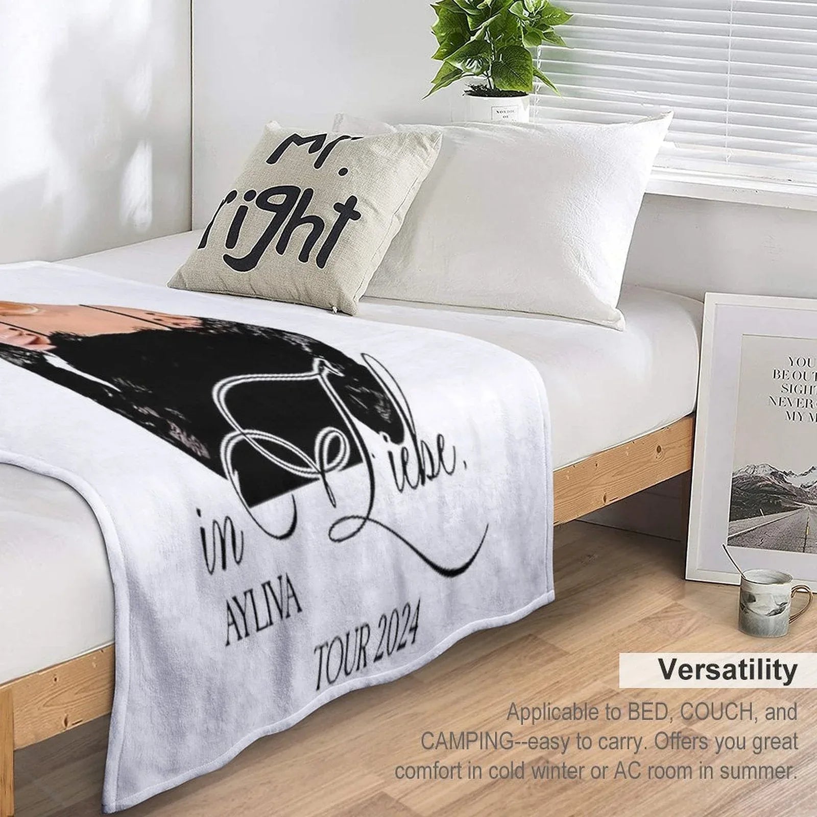 Ayliva In Liebe Tour 2024 Throw Blanket
