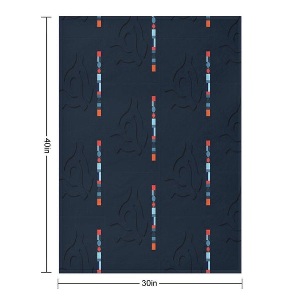 Factory Worker Throw Blanket
