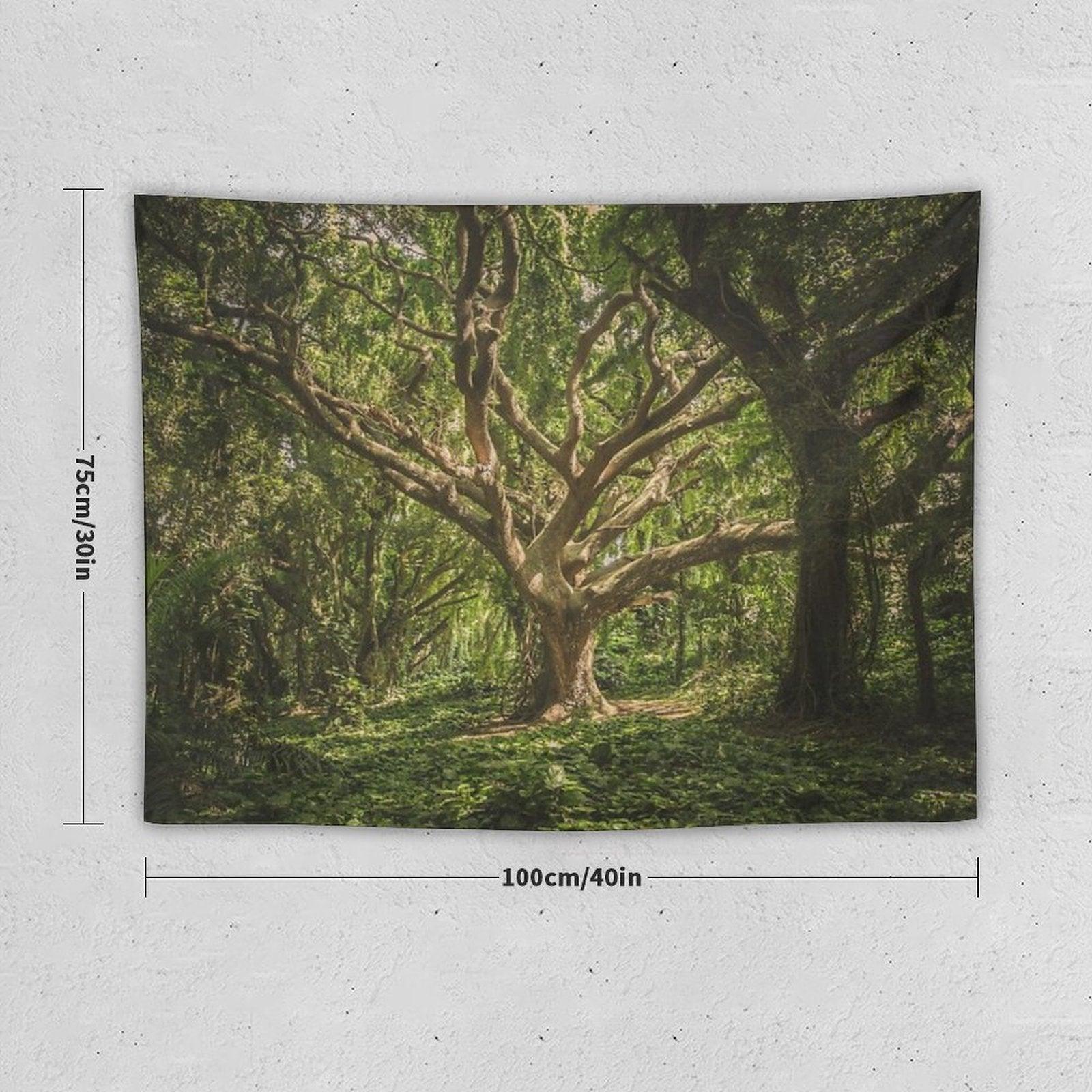 Green Tree Tapestry