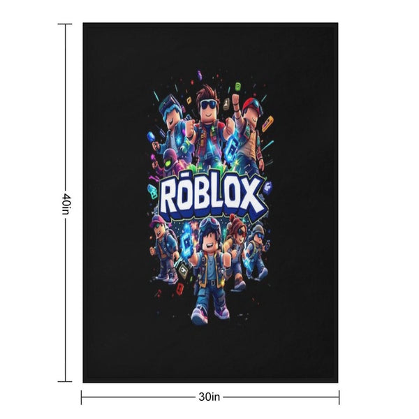 Roblox Kids Plush Throw Blanket