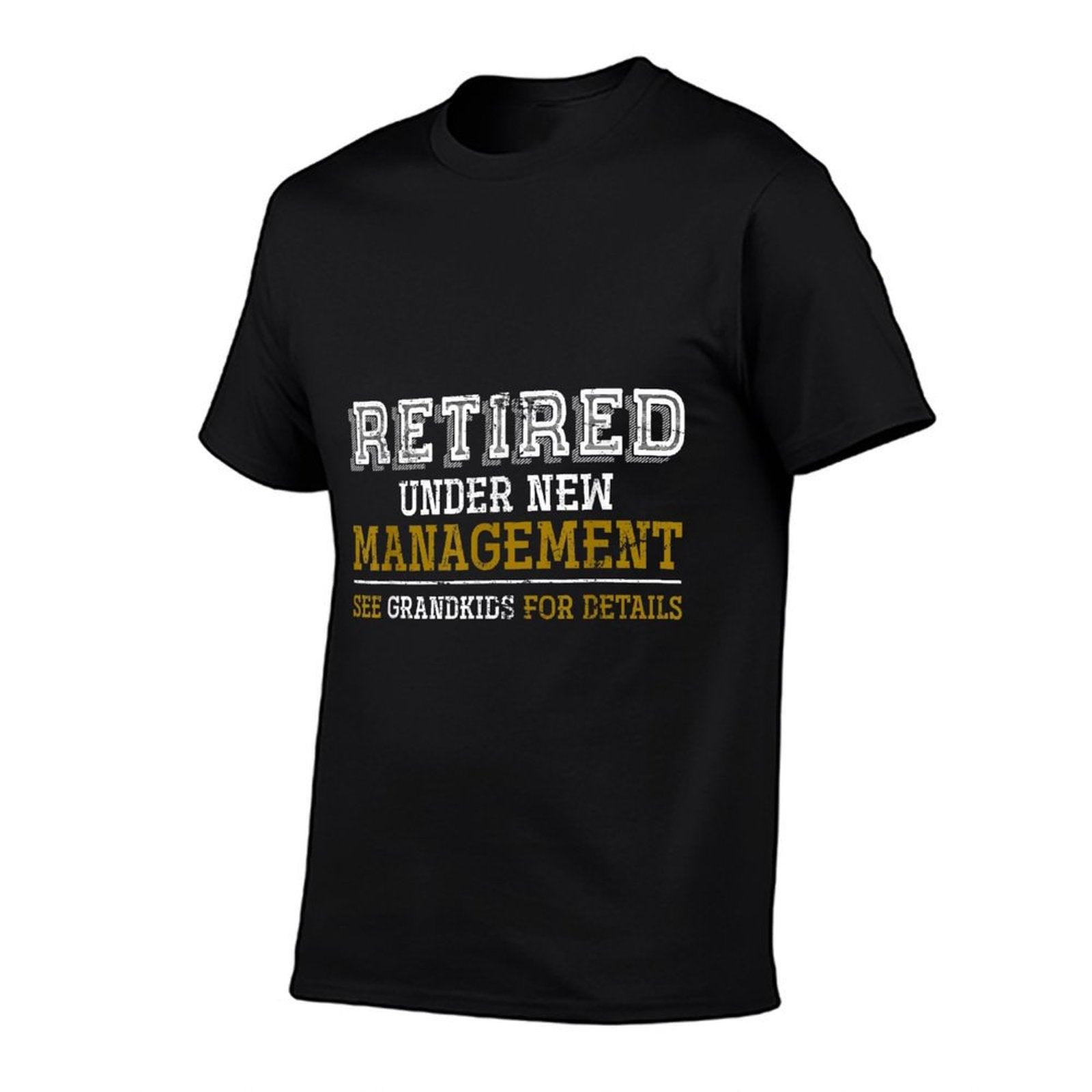 Funny Grandkids Grandpa Retirement Gift Retired T-Shirt