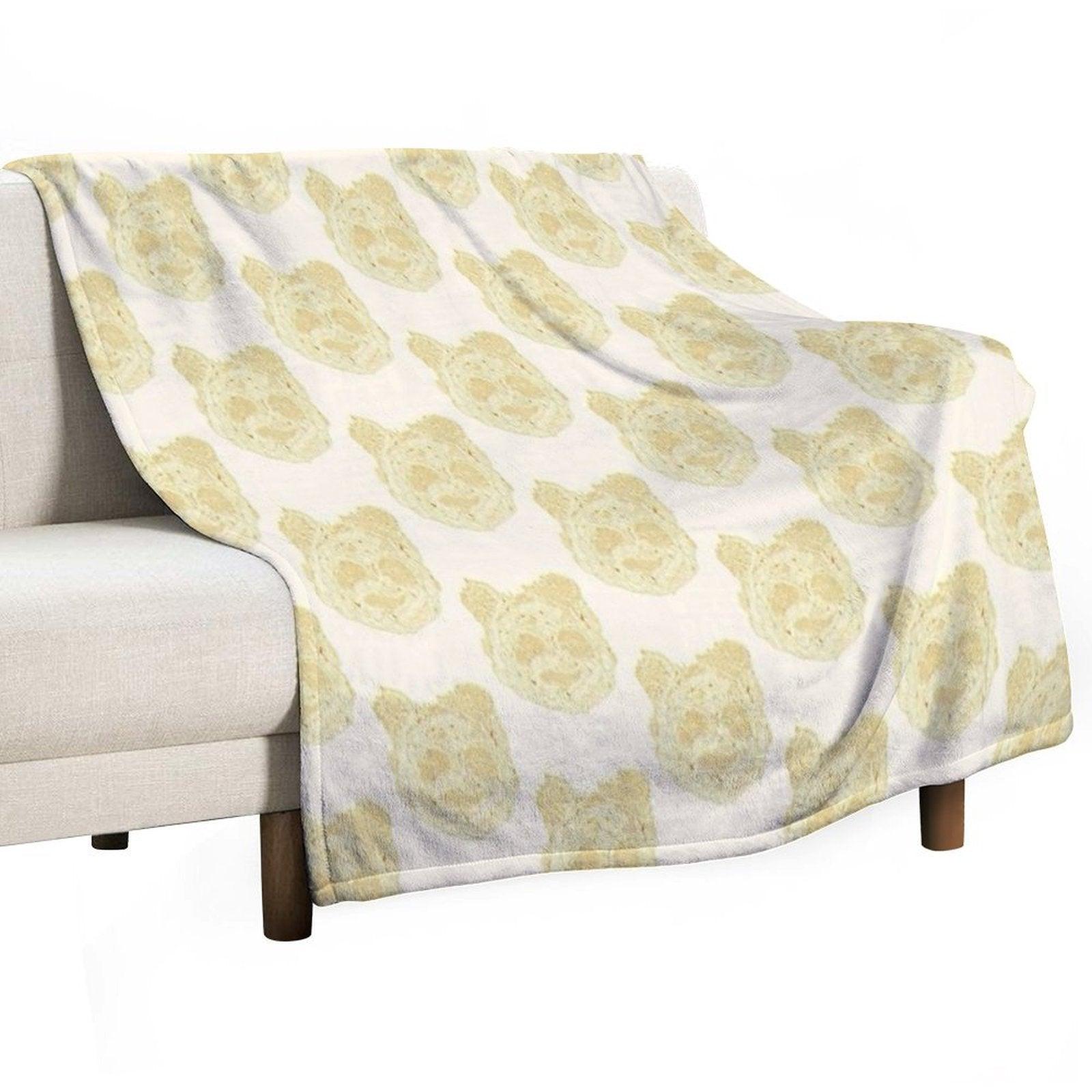 Forest Panda Tee Throw Blanket