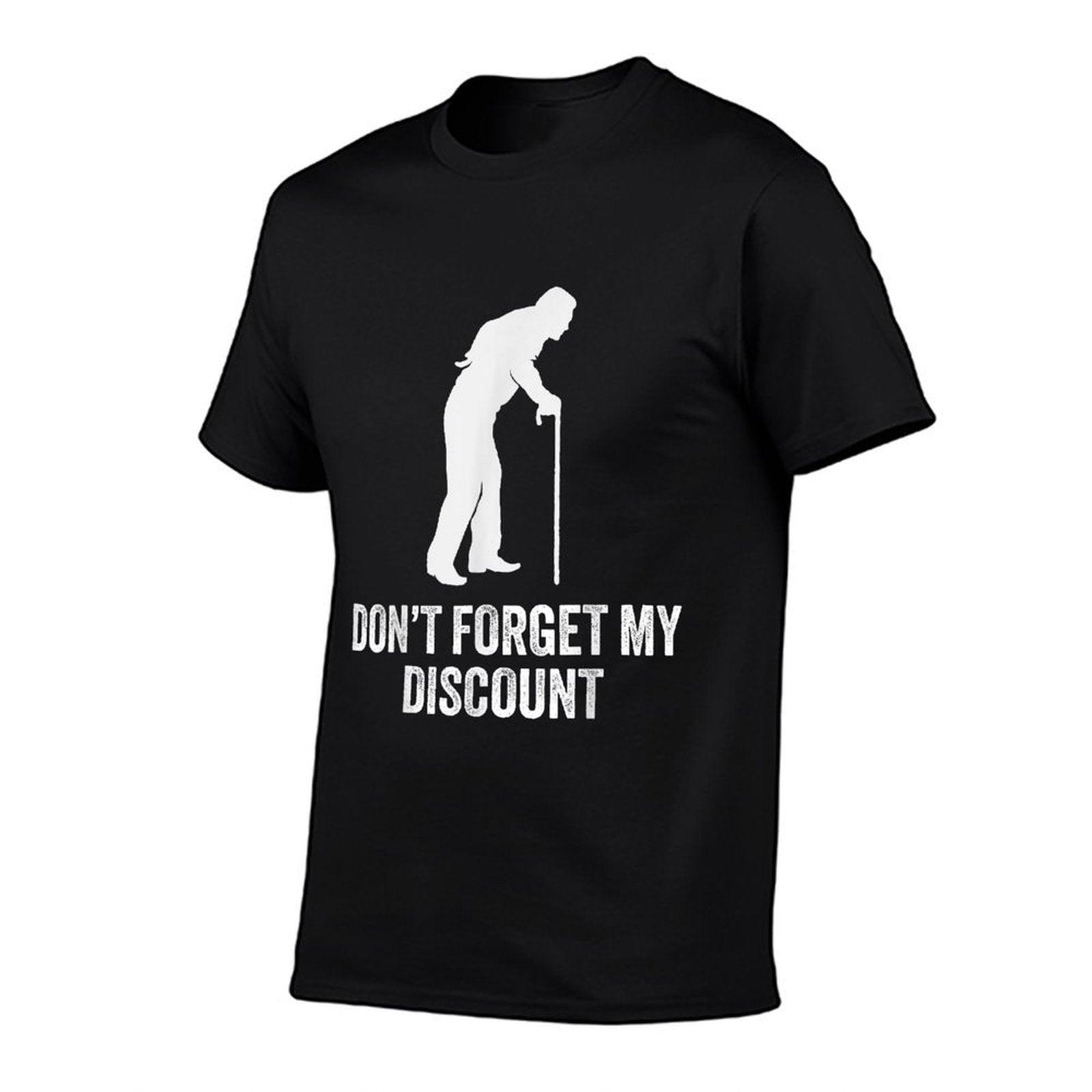 Funny Old Man Gag Old Person Older People Men Dad Birthday T-Shirt