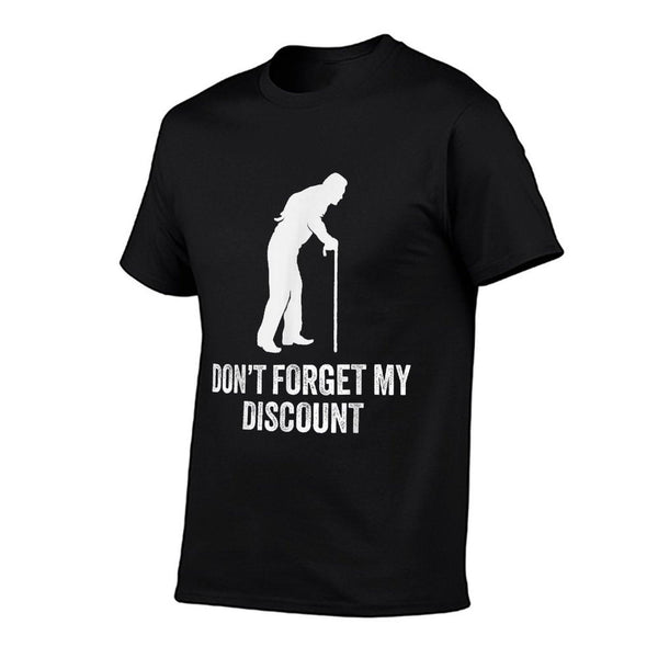 Funny Old Man Gag Old Person Older People Men Dad Birthday T-Shirt