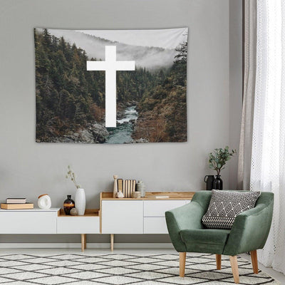 Christian Cross Tapestry