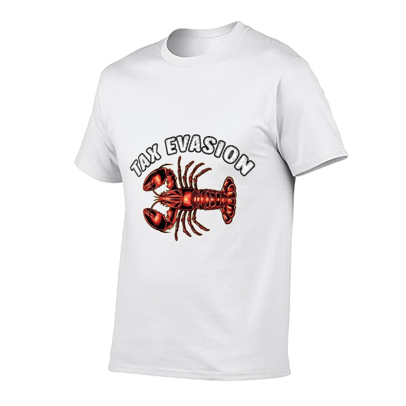 Funny Tax Evasion Lobster Meme Sarcastic Oddly Specific Meme  Polyester Blend T-Shirt